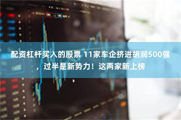 配资杠杆买入的股票 11家车企挤进胡润500强，过半是新势力！这两家新上榜