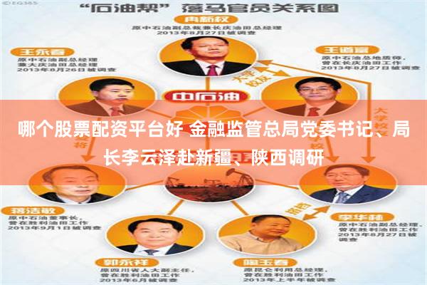 哪个股票配资平台好 金融监管总局党委书记、局长李云泽赴新疆、陕西调研