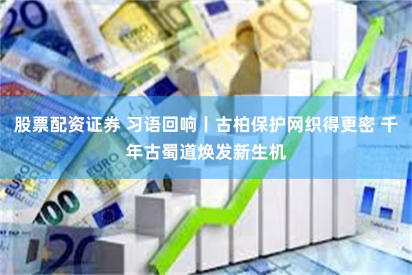 股票配资证券 习语回响丨古柏保护网织得更密 千年古蜀道焕发新生机