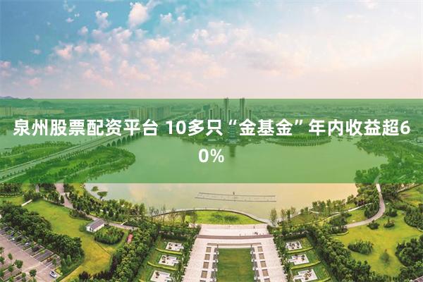 泉州股票配资平台 10多只“金基金”年内收益超60%