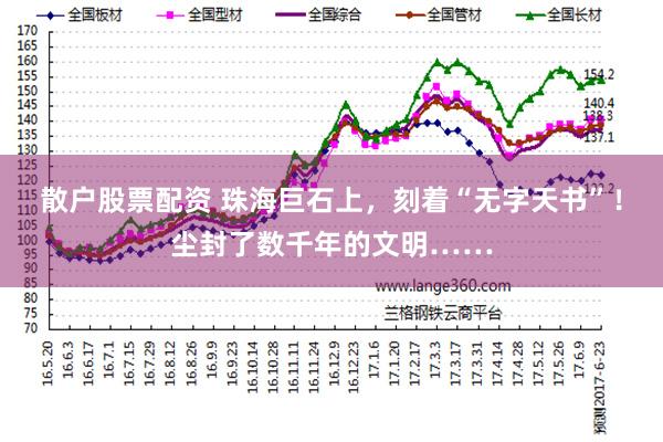 散户股票配资 珠海巨石上，刻着“无字天书”！尘封了数千年的文明……