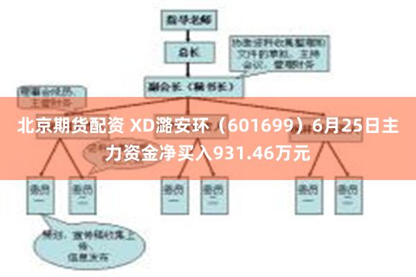 北京期货配资 XD潞安环（601699）6月25日主力资金净买入931.46万元