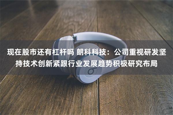 现在股市还有杠杆吗 朗科科技：公司重视研发坚持技术创新紧跟行业发展趋势积极研究布局