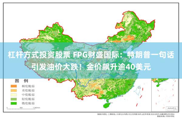 杠杆方式投资股票 FPG财盛国际：特朗普一句话引发油价大跌！金价飙升逾40美元