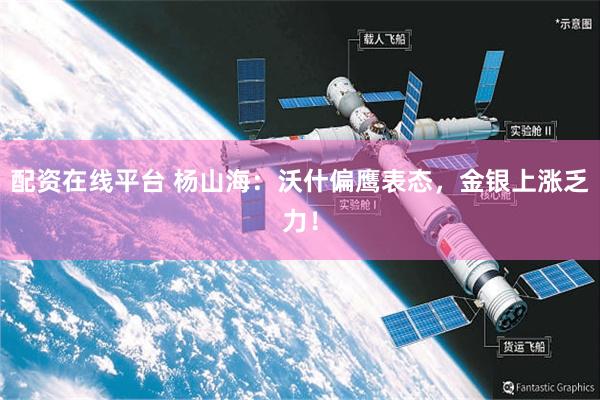 配资在线平台 杨山海：沃什偏鹰表态，金银上涨乏力！