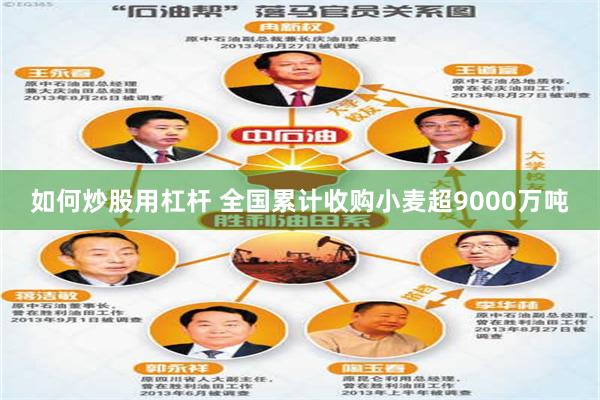 如何炒股用杠杆 全国累计收购小麦超9000万吨