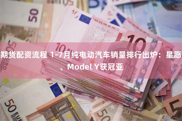 期货配资流程 1-7月纯电动汽车销量排行出炉：星愿、Model Y获冠亚
