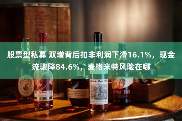 股票型私募 双增背后扣非利润下滑16.1%，现金流骤降84.6%，麦格米特风险在哪