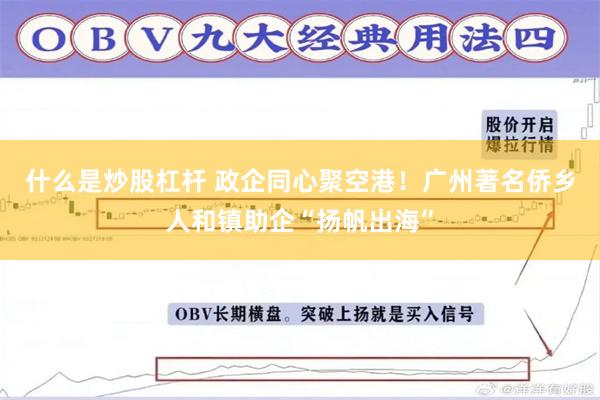 什么是炒股杠杆 政企同心聚空港！广州著名侨乡人和镇助企“扬帆出海”